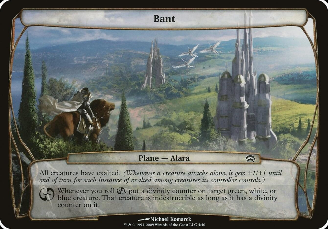 Image for Bant (Planechase) (Oversize Cards) - Magic: The Gathering