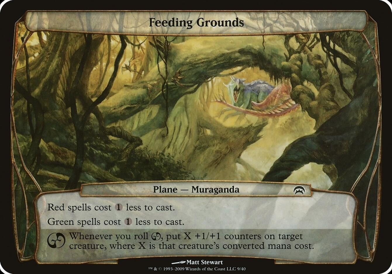 Image for Feeding Grounds (Planechase) (Oversize Cards) - Magic: The Gathering