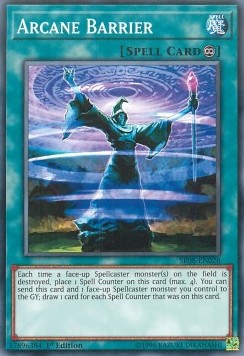 Arcane Barrier - Structure Deck: Order of the Spellcasters (Common) [SR08-026]