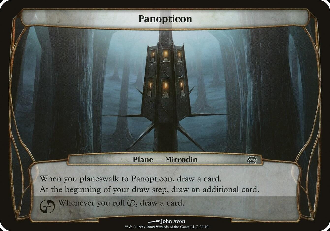 Image for Panopticon (Planechase) (Oversize Cards) - Magic: The Gathering