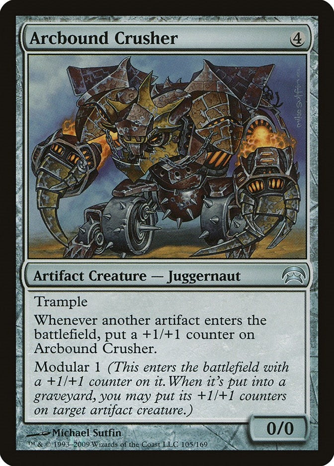 Image for Arcbound Crusher (Planechase) (105) - Magic: The Gathering