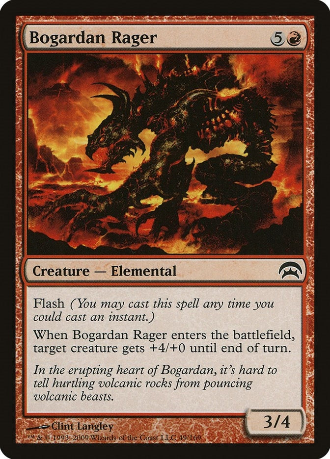 Image for Bogardan Rager (Planechase) (49) - Magic: The Gathering