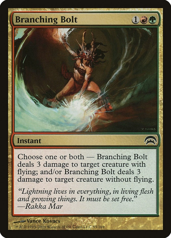 Image for Branching Bolt (Planechase) (83) - Magic: The Gathering