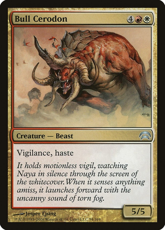 Image for Bull Cerodon (Planechase) (84) - Magic: The Gathering