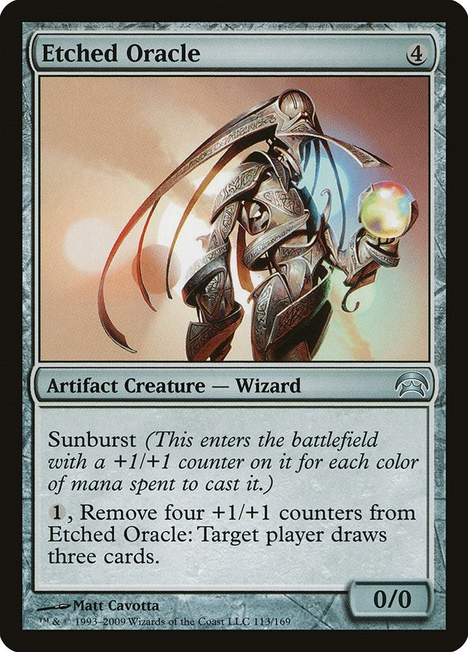 Image for Etched Oracle (Planechase) (113) - Magic: The Gathering