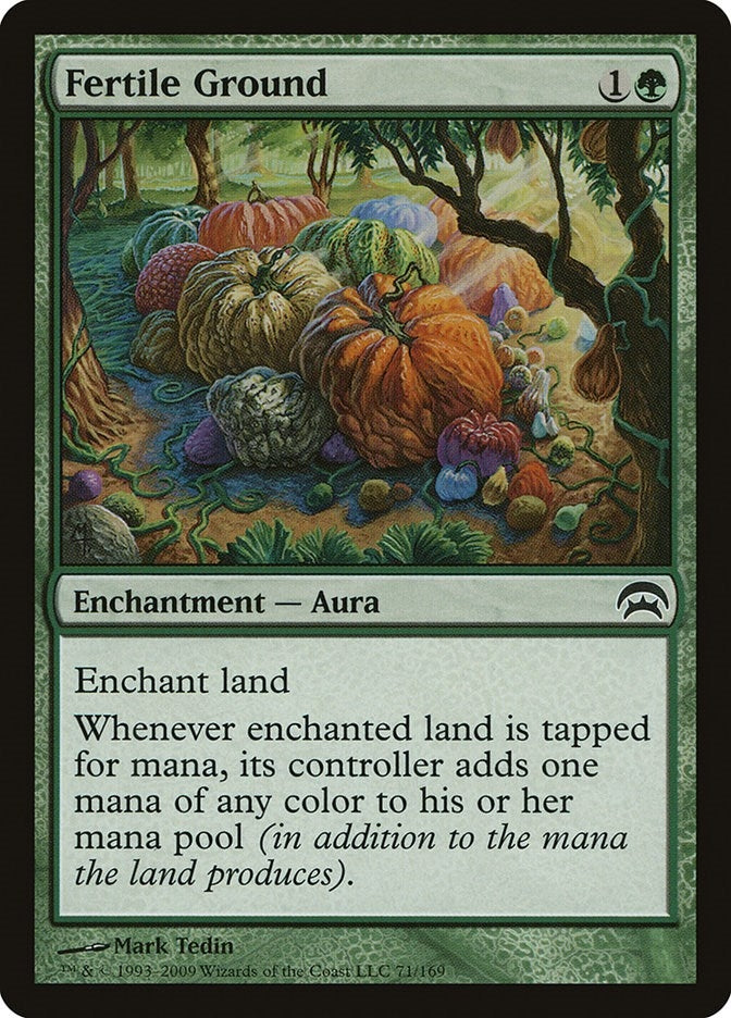 Image for Fertile Ground (Planechase) (71) - Magic: The Gathering