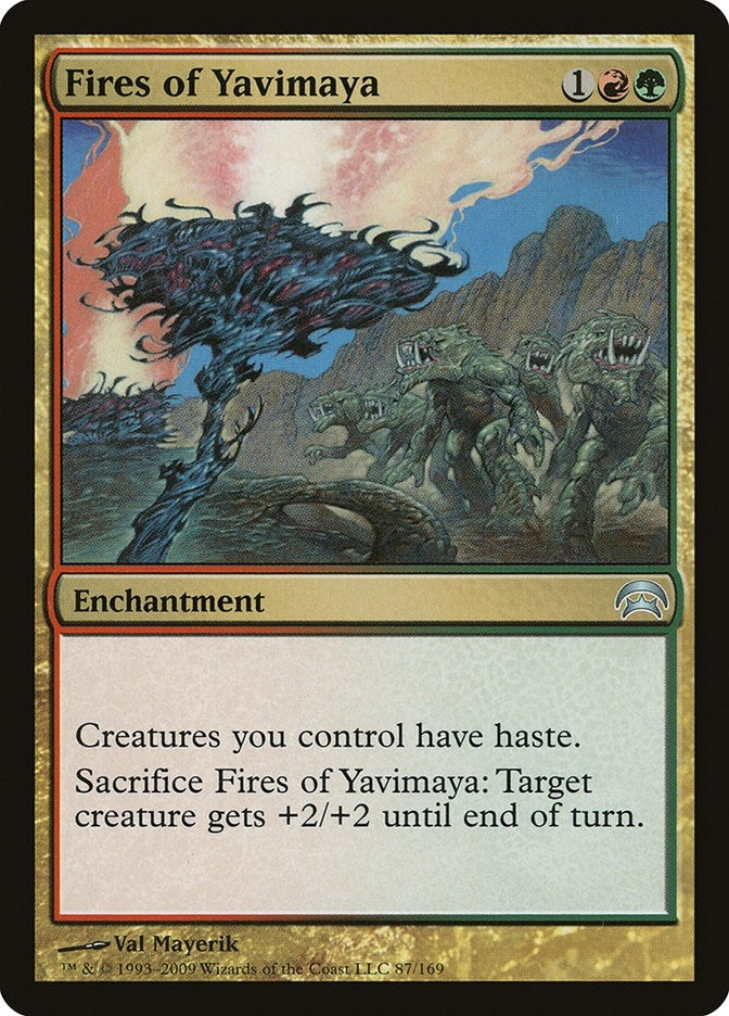 Image for Fires of Yavimaya (Planechase) (87) - Magic: The Gathering