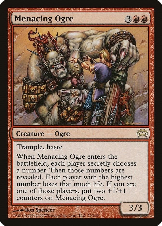 Image for Menacing Ogre (Planechase) (59) - Magic: The Gathering