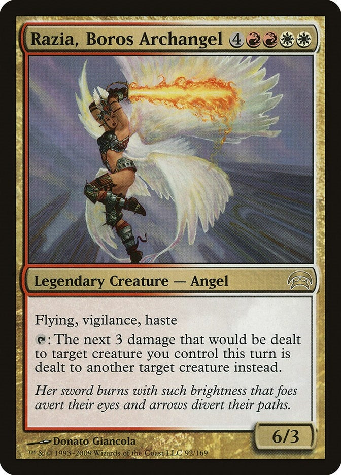 Image for Razia, Boros Archangel (Planechase) (92) - Magic: The Gathering