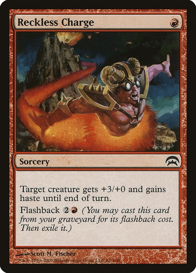 Image for Reckless Charge (Planechase) (61) - Magic: The Gathering