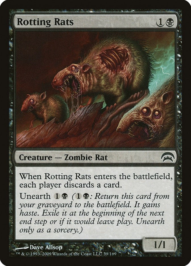 Image for Rotting Rats (Planechase) (39) - Magic: The Gathering
