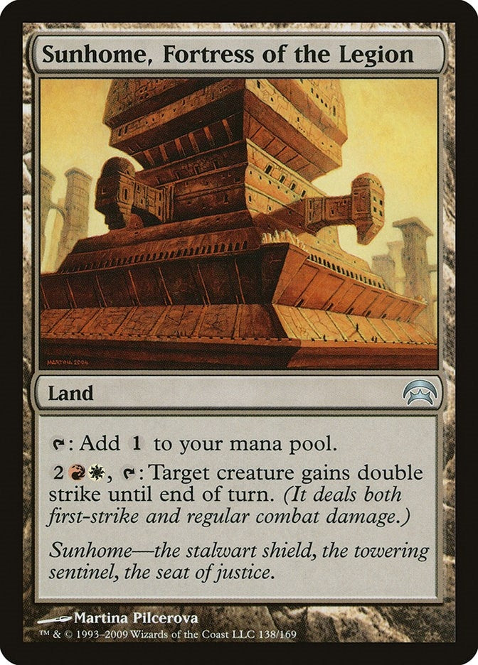 Image for Sunhome, Fortress of the Legion (Planechase) (138) - Magic: The Gathering