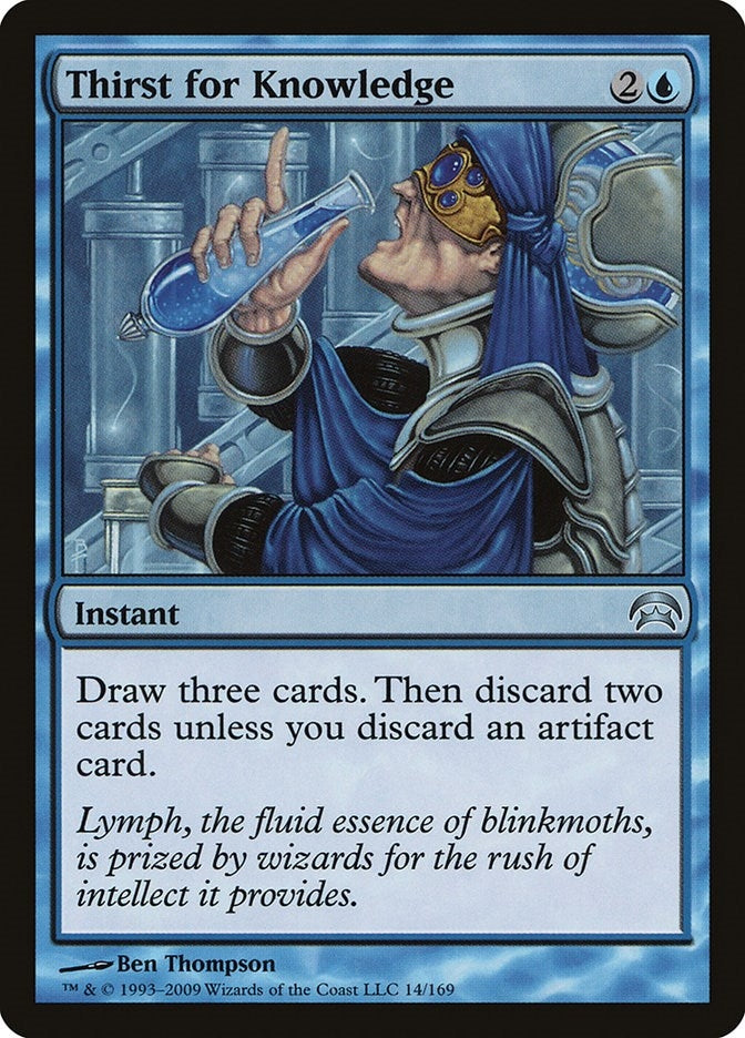 Image for Thirst for Knowledge (Planechase) (14) - Magic: The Gathering