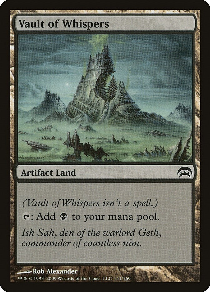 Image for Vault of Whispers (Planechase) (141) - Magic: The Gathering
