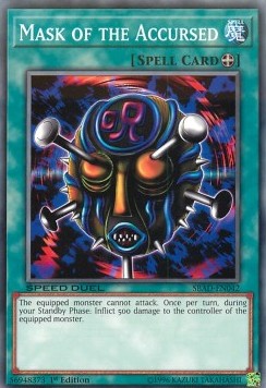 Mask of the Accursed - Speed Duel: Attack from the Deep (Common) [SBAD-042]
