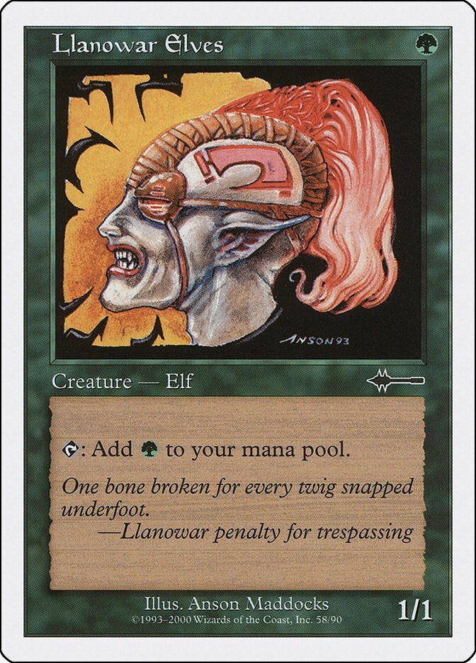 Image for Llanowar Elves (Beatdown Box Set) (58) - Magic: The Gathering