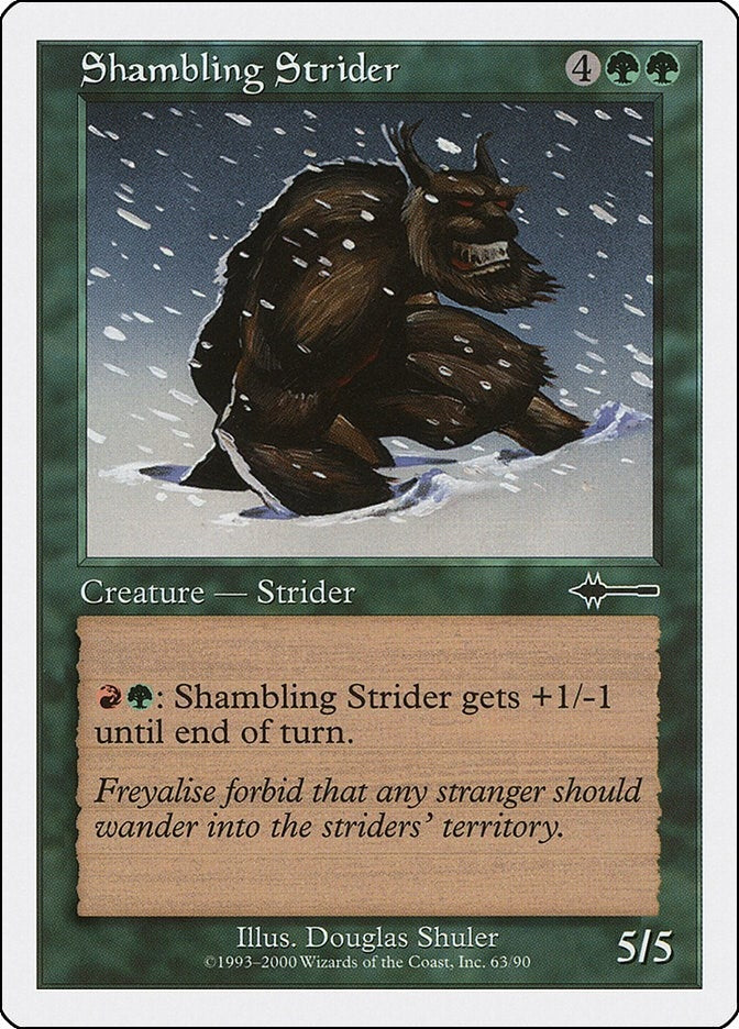 Image for Shambling Strider (Beatdown Box Set) (63) - Magic: The Gathering