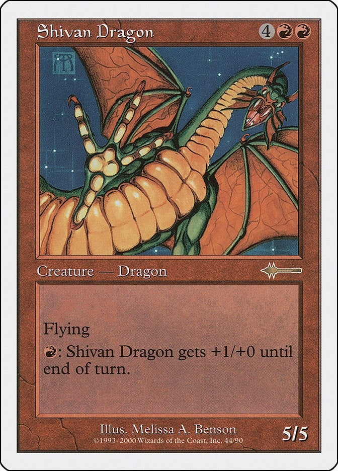 Image for Shivan Dragon (Beatdown Box Set) (44) - Magic: The Gathering