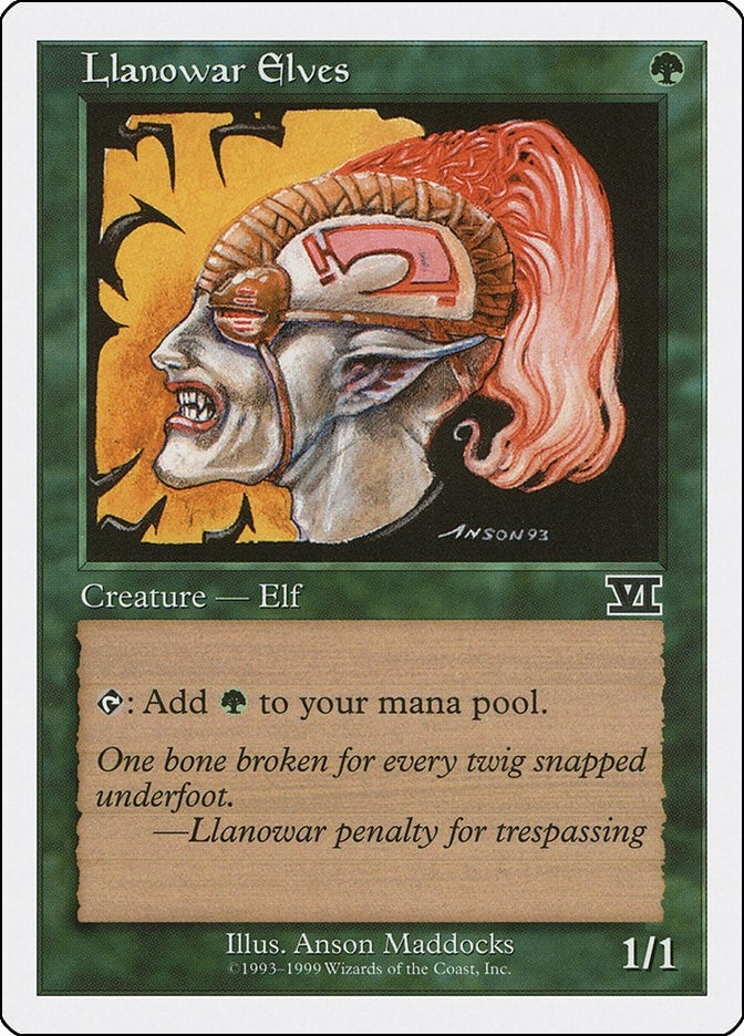 Image for Llanowar Elves (Battle Royale Box Set) - Magic: The Gathering