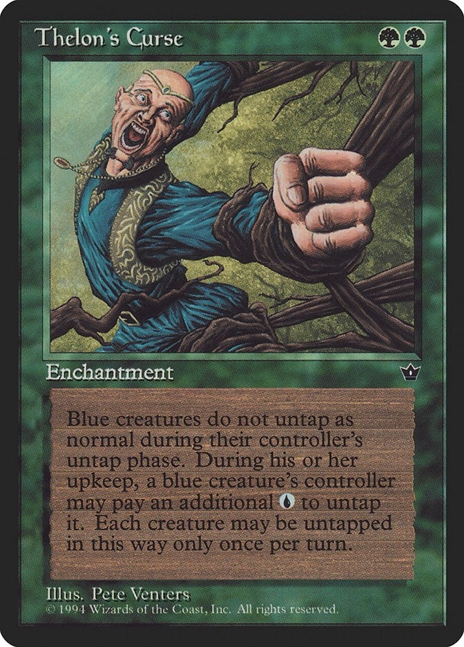 Image for Thelon's Curse (Fallen Empires) - Magic: The Gathering