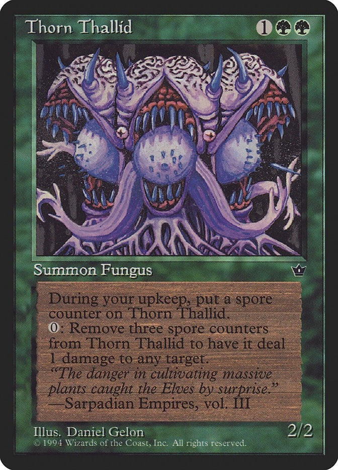 Image for Thorn Thallid (Gelon) (Fallen Empires) - Magic: The Gathering