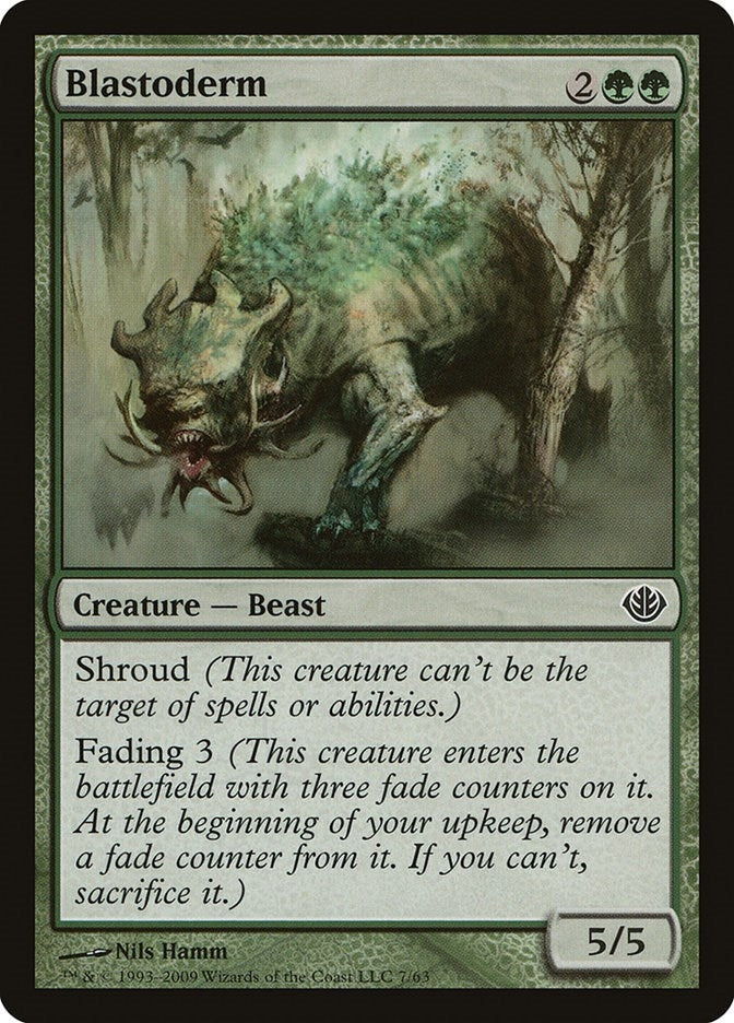 Image for Blastoderm (Duel Decks: Garruk vs. Liliana) (7) - Magic: The Gathering