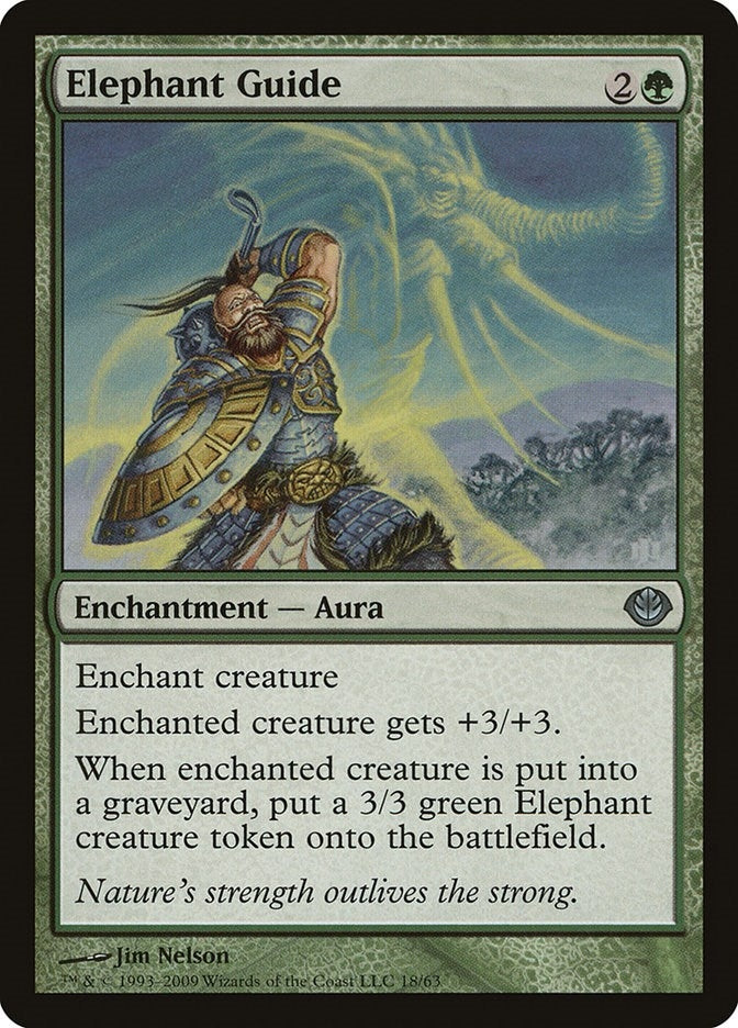 Image for Elephant Guide (Duel Decks: Garruk vs. Liliana) (18) - Magic: The Gathering
