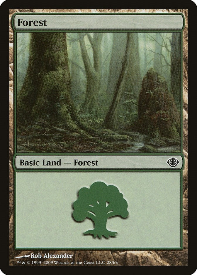 Image for Forest (28) (Duel Decks: Garruk vs. Liliana) (28) - Magic: The Gathering