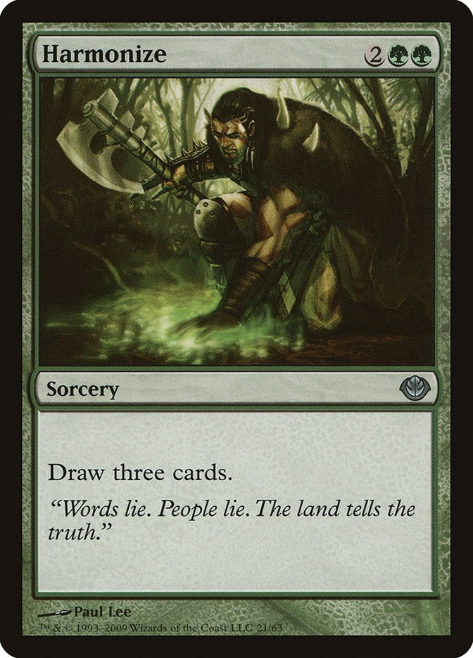 Image for Harmonize (Duel Decks: Garruk vs. Liliana) (21) - Magic: The Gathering