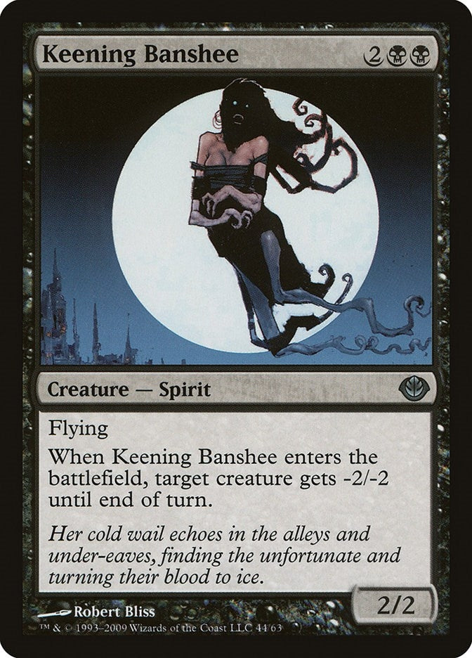 Image for Keening Banshee (Duel Decks: Garruk vs. Liliana) (44) - Magic: The Gathering