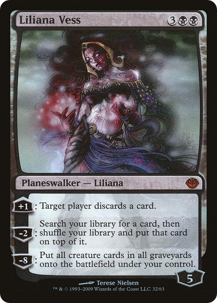 Image for Liliana Vess (Duel Decks: Garruk vs. Liliana) (32) - Magic: The Gathering