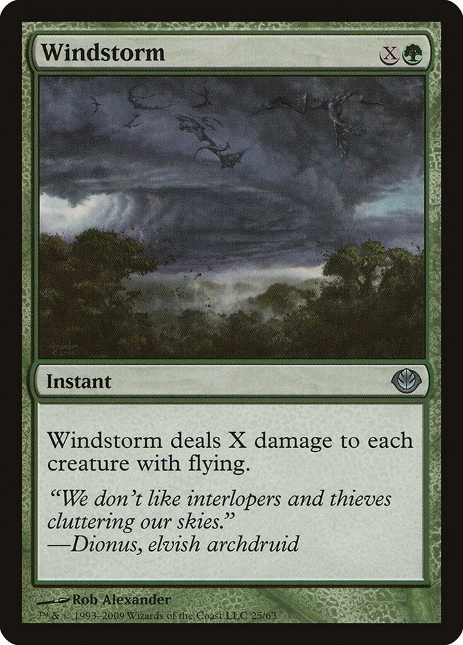 Image for Windstorm (Duel Decks: Garruk vs. Liliana) (25) - Magic: The Gathering