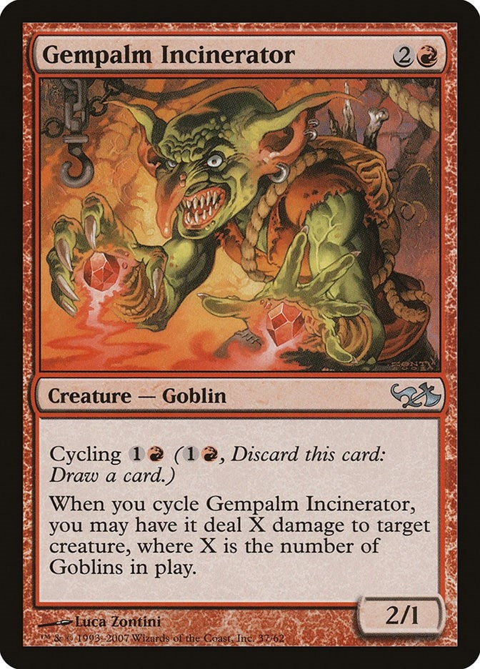 Image for Gempalm Incinerator (Duel Decks: Elves vs. Goblins) (37) - Magic: The Gathering