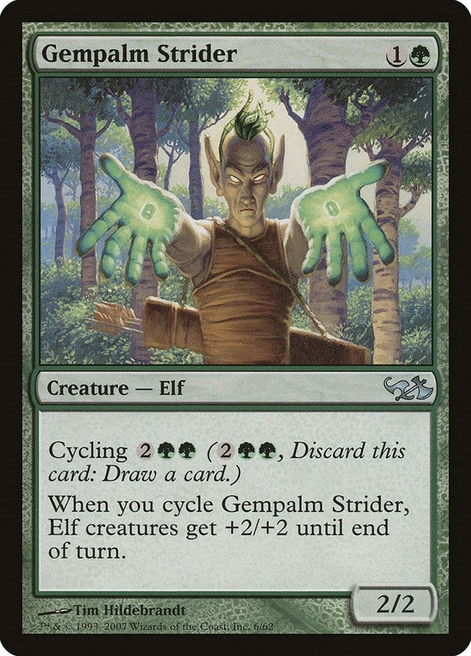 Image for Gempalm Strider (Duel Decks: Elves vs. Goblins) (6) - Magic: The Gathering