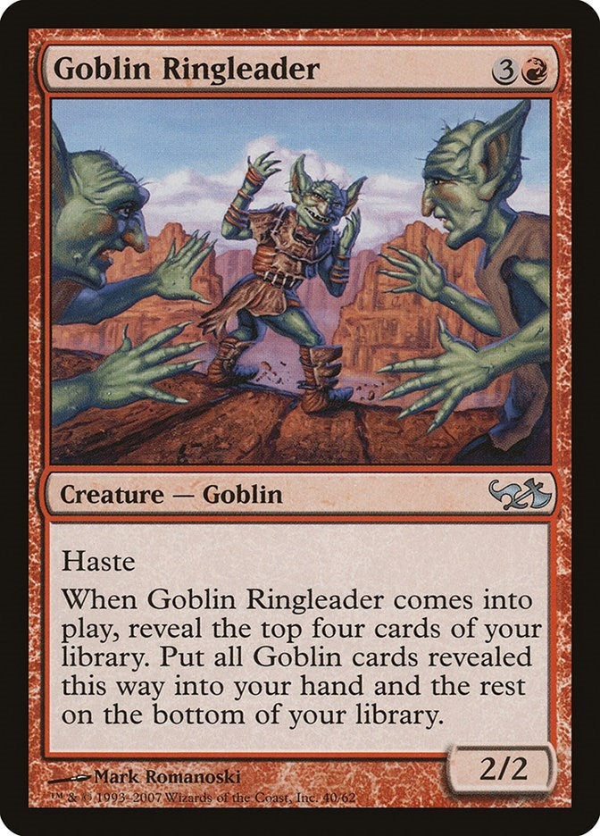 Image for Goblin Ringleader (Duel Decks: Elves vs. Goblins) (40) - Magic: The Gathering