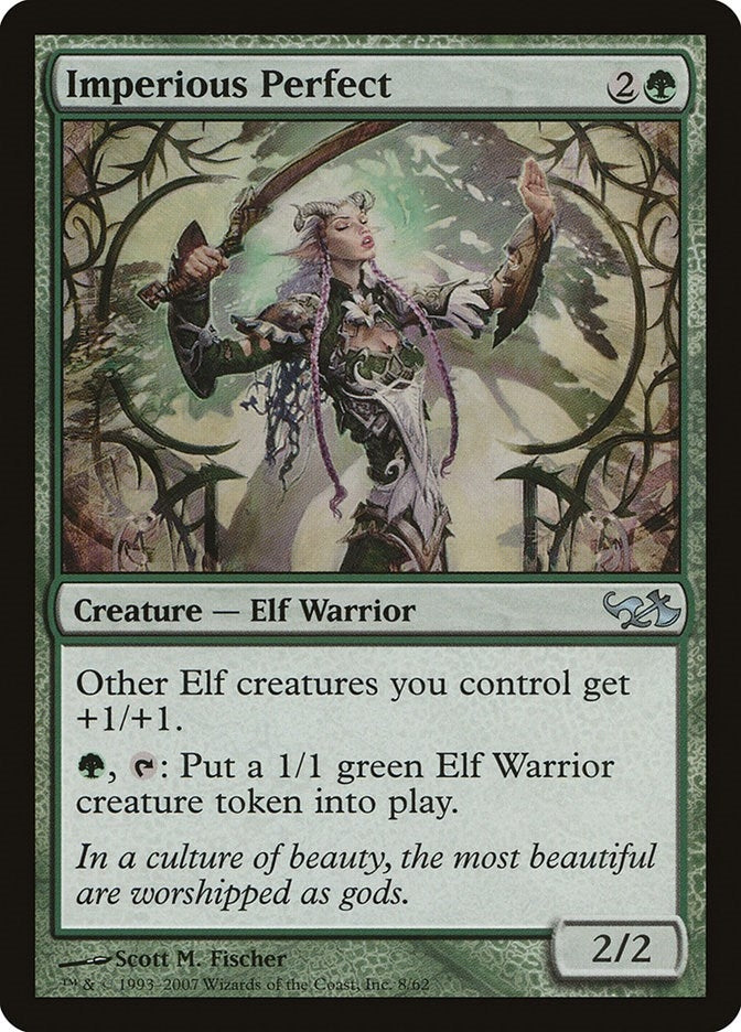 Image for Imperious Perfect (Duel Decks: Elves vs. Goblins) (8) - Magic: The Gathering