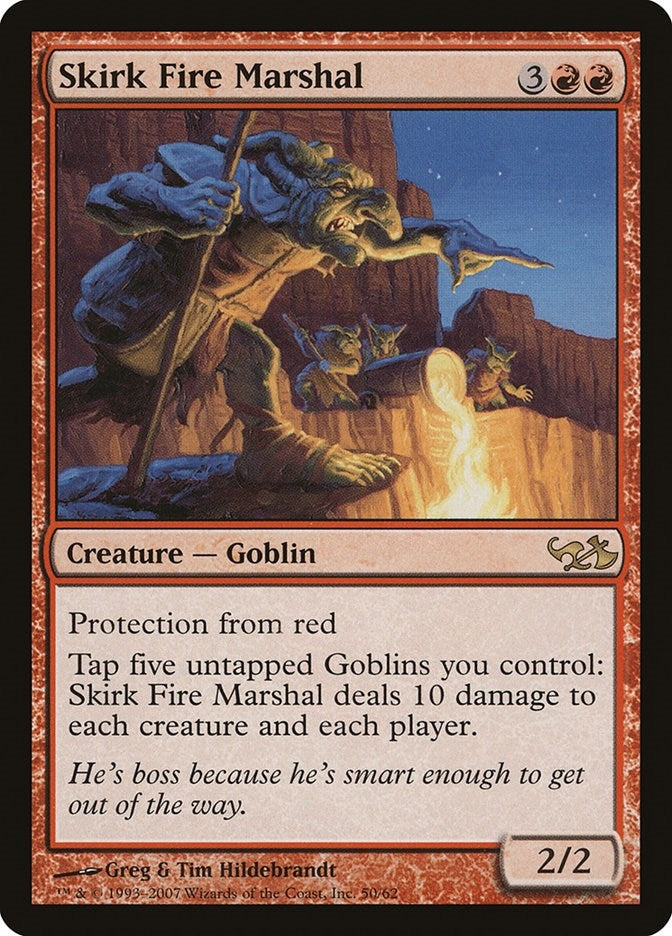 Image for Skirk Fire Marshal (Duel Decks: Elves vs. Goblins) (50) - Magic: The Gathering