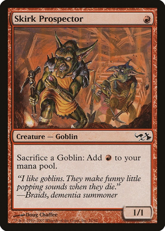 Image for Skirk Prospector (Duel Decks: Elves vs. Goblins) (51) - Magic: The Gathering