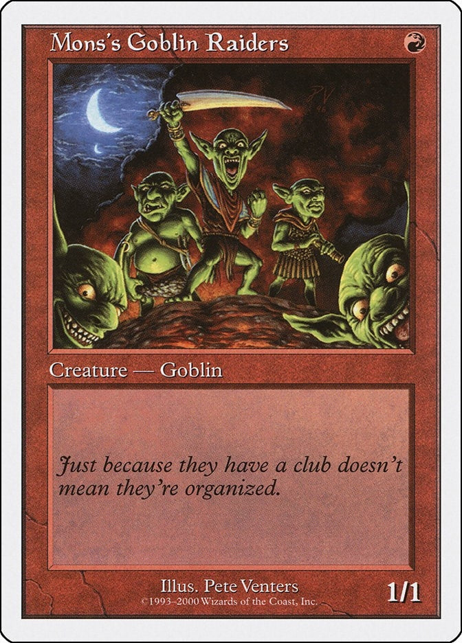 Image for Mons's Goblin Raiders (Starter 2000) - Magic: The Gathering