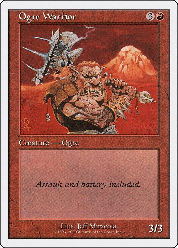 Image for Ogre Warrior (Starter 2000) - Magic: The Gathering