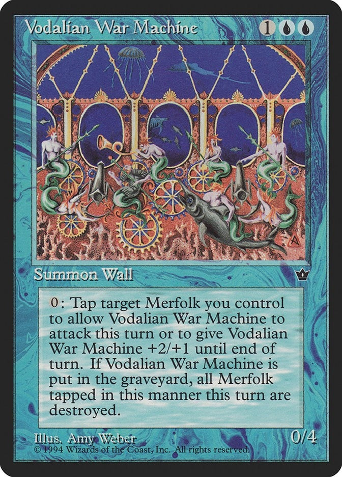 Image for Vodalian War Machine (Fallen Empires) - Magic: The Gathering