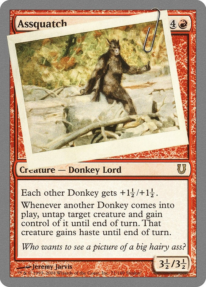 Image for Assquatch (Unhinged) (71) - Magic: The Gathering