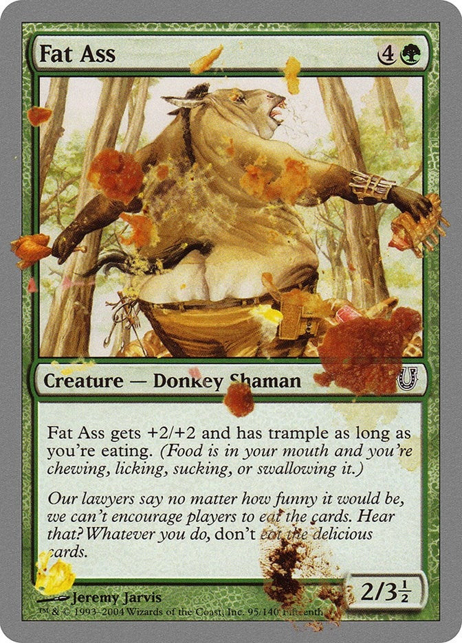 Image for Fat Ass (Unhinged) (95) - Magic: The Gathering