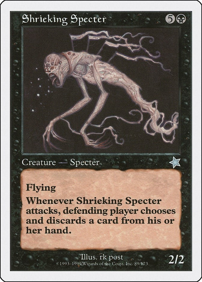 Image for Shrieking Specter (Starter 1999) (89) - Magic: The Gathering