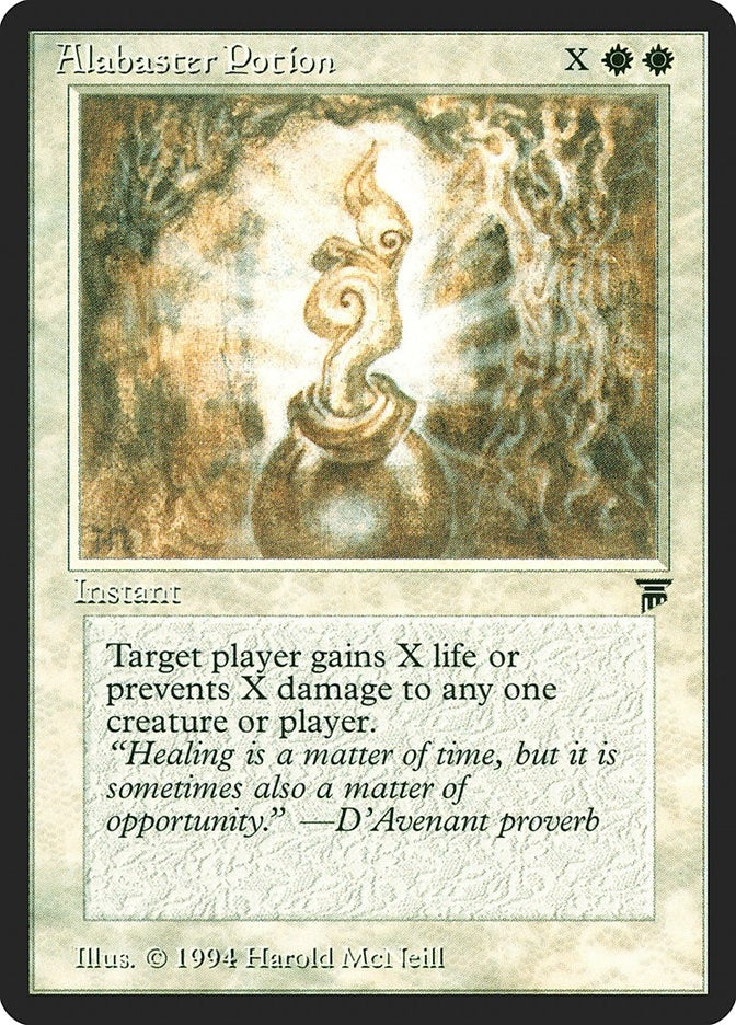 Image for Alabaster Potion (Legends) - Magic: The Gathering