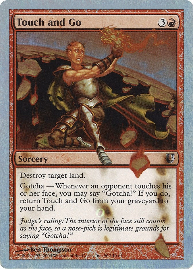 Image for Touch and Go (Unhinged) (90) - Magic: The Gathering