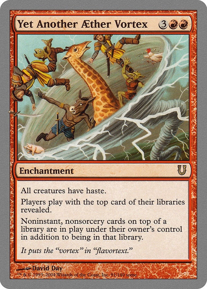 Image for Yet Another Aether Vortex (Unhinged) (91) - Magic: The Gathering