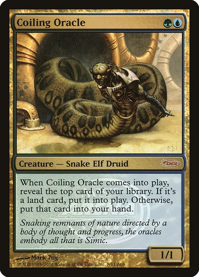 Image for Coiling Oracle (Arena Promos) (8) - Magic: The Gathering