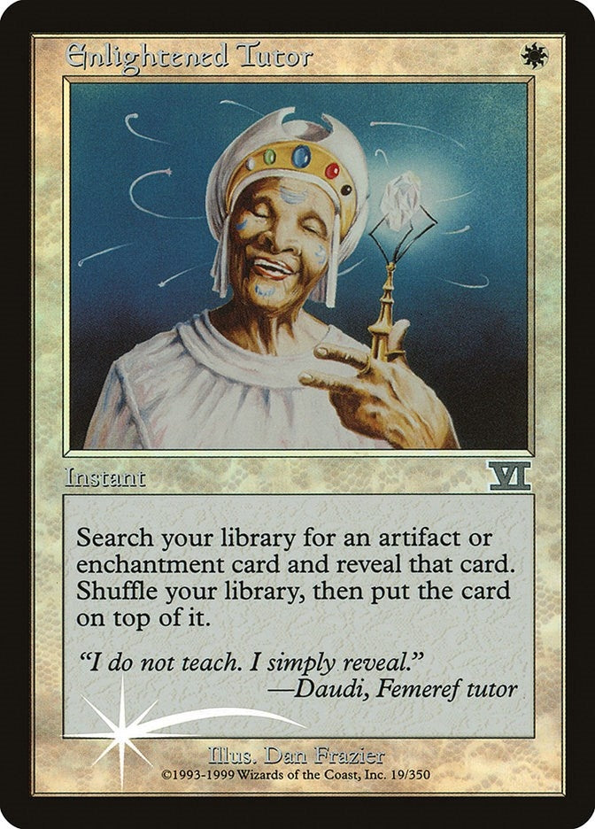 Image for Enlightened Tutor (Arena Promos) (19) - Magic: The Gathering
