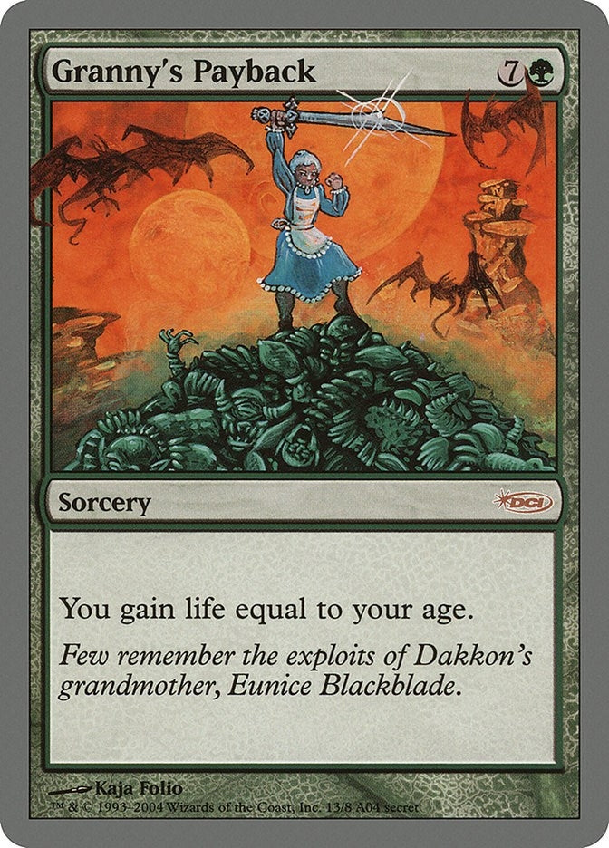 Image for Granny's Payback (Arena Promos) (13) - Magic: The Gathering